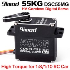 Servo à prova d'água 55 kg 180/270 sensor magnético servo digital para carros de controle remoto 1/8 1/10 comprar usado  Enviando para Brazil