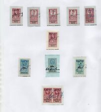 GB KGVI e QEII SELOS FISCAIS/RECEITAS - NOTA DE CONTRATO em uma página - Usado comprar usado  Enviando para Brazil