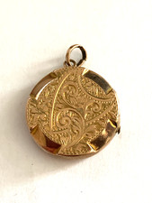 Gold florally engraved for sale  ORPINGTON