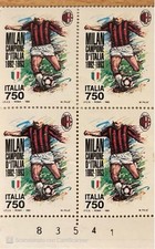 francobolli milan campione usato  Padova