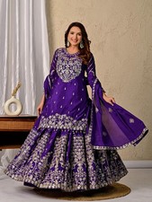 Mariée lehenga pakistanaise d'occasion  Expédié en France