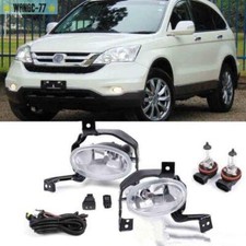 Para 2010 2011 Honda CR-V CRV lente transparente para-choque lâmpada de farol de neblina + interruptor + fiação 2 peças comprar usado  Enviando para Brazil