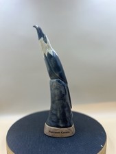 Presentes vintage esculpidos à mão água chifre de búfalo motivo águia CANADÁ KC 10” comprar usado  Enviando para Brazil