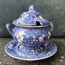Antique spode cracked for sale  NEWPORT