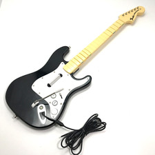 Xbox 360 Harmonix Rock Band Fender Stratocaster com fio com separador FUNÇÕES TESTADAS comprar usado  Enviando para Brazil