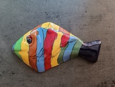 Vintage Pinca Grottaglie Italy Mid Century PotteryFish Colourful comprar usado  Enviando para Brazil
