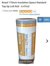 Knauf loft insulation for sale  ABERDEEN