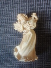 Holzfigur engel laute gebraucht kaufen  Königsbrunn