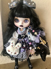 BLYTHE OOAK DARK ALICE NO PAÍS DAS MARAVILHAS comprar usado  Enviando para Brazil
