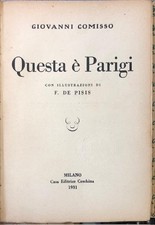 Comisso giovanni. questa usato  Lucca