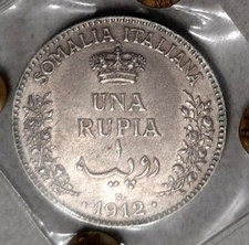 Rupia 1912 somalia usato  Italia
