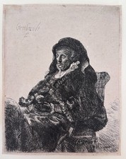 Rembrandt artist mother for sale  South Hadley