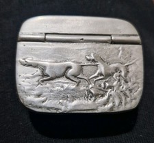 Antique pewter snuff for sale  RADSTOCK