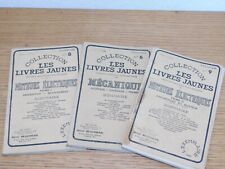 Lot livres jaunes d'occasion  Saint-Louis