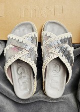 Mou leder pantolette gebraucht kaufen  Deutschland