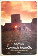 Tourism poster languedoc d'occasion  Expédié en Belgium