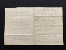 Vintage childs letter for sale  CANTERBURY