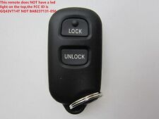  Alarme transmissor chaveiro entrada remota sem chave Toyota Corolla fabricante de equipamento original GQ43VT14T  comprar usado  Enviando para Brazil