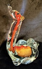 Escultura de camelo vintage estilo Murano vidro arte dois corcunda cor clara e laranja comprar usado  Enviando para Brazil