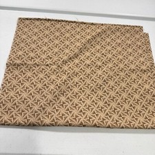 tecido acolchoado marrom geométrico algodão 43x71 1,9 jardas comprar usado  Enviando para Brazil