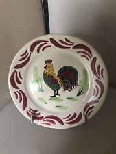 Ancienne assiette coq d'occasion  Friville-Escarbotin