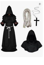 Medieval monk robe d'occasion  Expédié en Belgium
