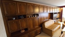 Stilvolle anbauwand nussbaum gebraucht kaufen  Fürth