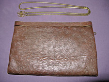 Damenhandtasche echt straußen gebraucht kaufen  Seeheim-Jugenheim