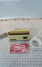 Antigo EUA Oster Touch-a-Matic Selador Automático de Bolsa Eletrodoméstico Máquina IOB-Liga comprar usado Antigo EUA Oster Touch-a-Matic Selador Automático de Bolsa Eletrodoméstico Máquina IOB-Liga comprar usado  Enviando para Brazil