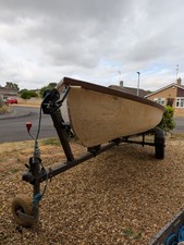 Fibreglass dinghy trailer for sale  PETERBOROUGH