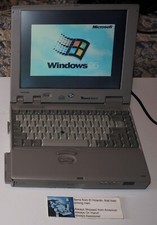 Notebook Toshiba Tecra 500CS Pentium 48mb ram 1gb hdd Pentium 120 Funcionando comprar usado  Enviando para Brazil