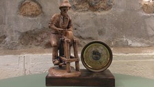 Ancien barometre socle d'occasion  Le Lion-d'Angers