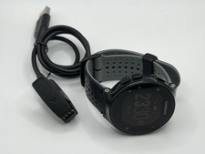 Relógio de corrida Garmin Forerunner 235 preto GPS com frequência cardíaca e cabo carregador comprar usado  Enviando para Brazil