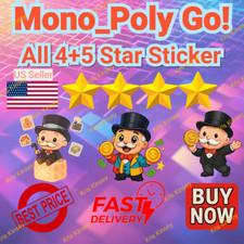 Monopoly stickers star d'occasion  Expédié en Belgium