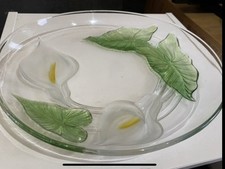 glass platter for sale  WHITSTABLE