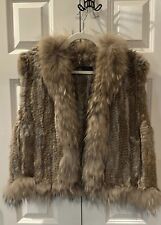 Brown fur vest for sale  Sapulpa