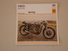Scheda moto norton usato  Salerno