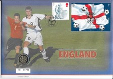 Usado, Moeda Royal Mail/Royal Mint Cover 2002 Copa do Mundo £1 comprar usado  Enviando para Brazil