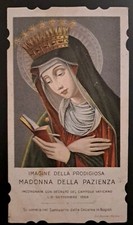 Antico santino holy usato  Italia