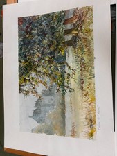 Aquarelle paysage d'occasion  Darnétal