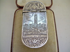 antique silver snuff box for sale  RUGBY