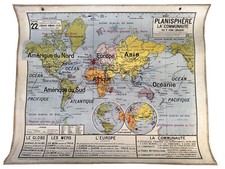 Carte affiche scolaire d'occasion  Paris I