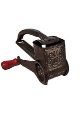 Usado, Ralador rotativo de queijo/especiarias vintage de metal Mouli com cabo vermelho feito na França comprar usado  Enviando para Brazil