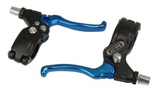 Dia-Compe Tech 77 LOCKING BMX conjunto de alavancas de freio de bicicleta PRETO AZUL ESCURO comprar usado  Enviando para Brazil