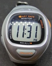 Usado, Relógio de pulso TIMEX 637 monitor de frequência cardíaca prata e cinza 39mm excelente estado! comprar usado  Enviando para Brazil