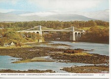 Postcard wales menai for sale  NEW MILTON
