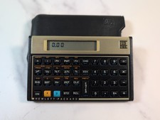 Usado, Calculadora financeira e capa original vintage Hewlett Packard HP 12C comprar usado  Enviando para Brazil