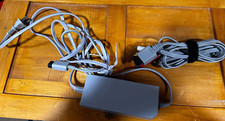 Adaptador de corriente alterna para Nintendo Wii y cables AV. segunda mano  Embacar hacia Mexico