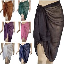 Glitter beach sarongs for sale  AMMANFORD