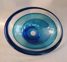 Art glass oval for sale  BOURNEMOUTH